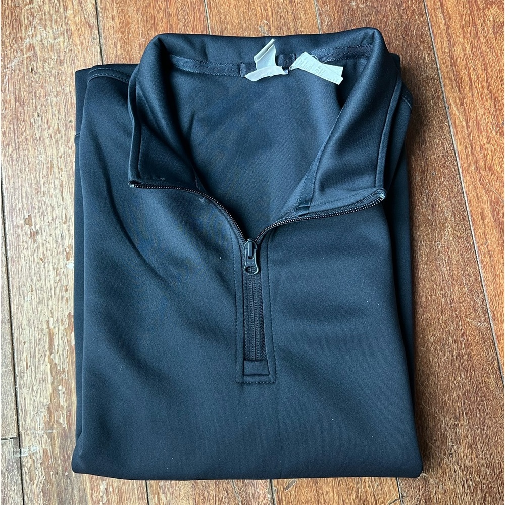 Navy 3quarter Zip Sweater